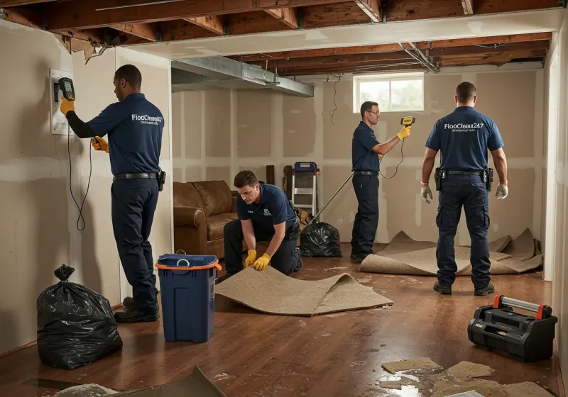 Flood DamageMaterial Assessment and Debris Removal process in Kahaluu, HI