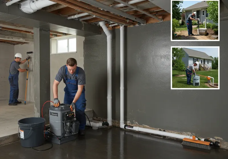 Basement Waterproofing and Flood Prevention process in Kahaluu, HI